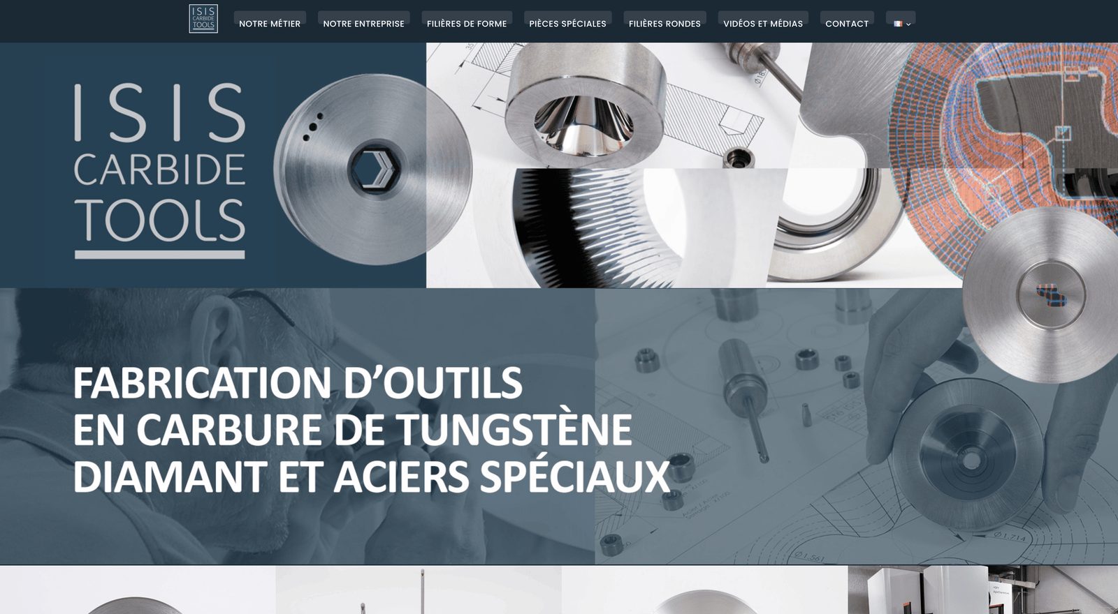 Site Web Isis Tools by Fileas Digital